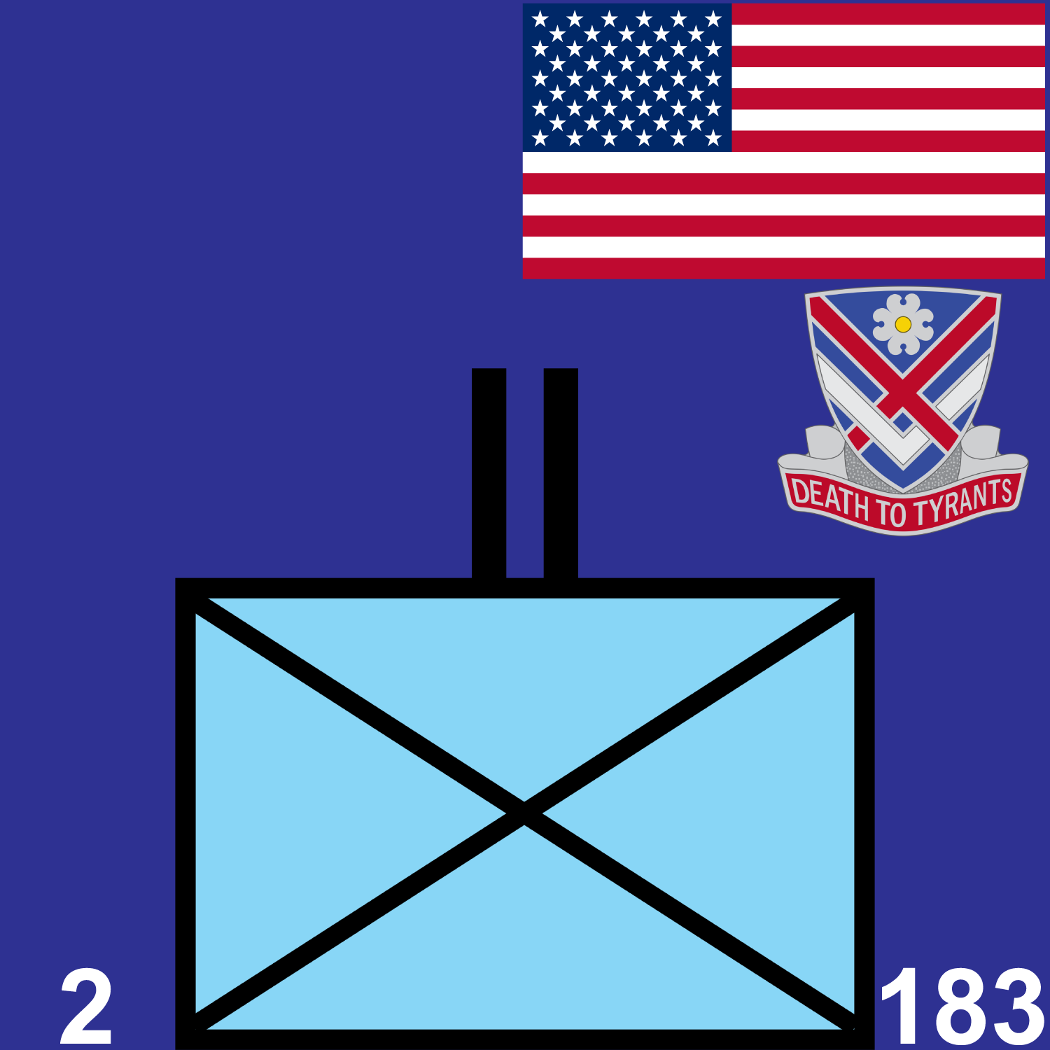 2d Battalion, 183rd Infantry Regiment icon